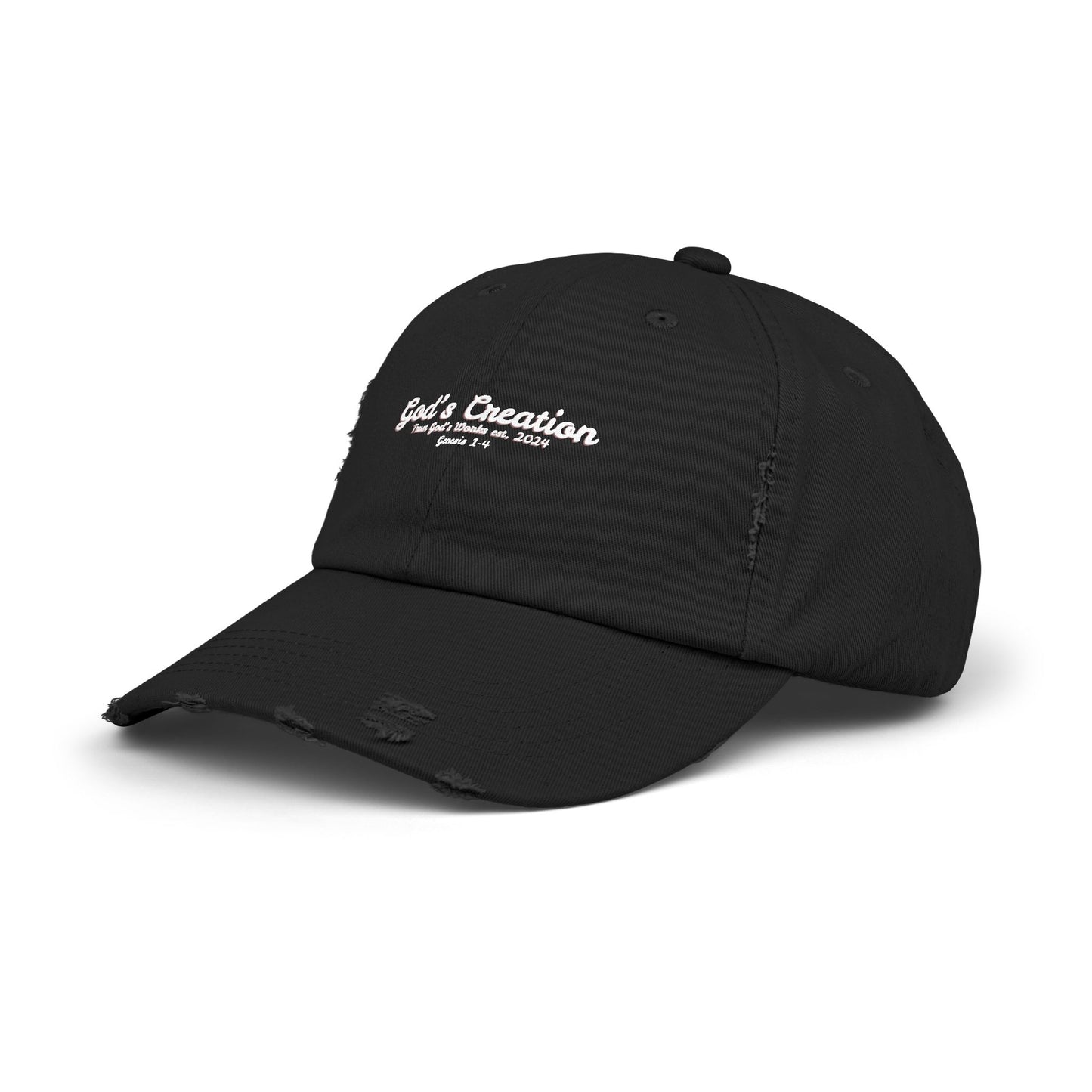 God’s Creation Distressed Hat