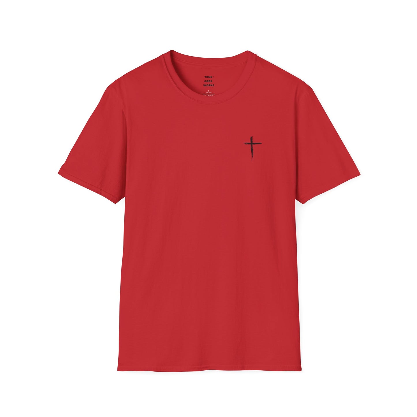Trust Gods Works Unisex Cross T-Shirt SoftStyle