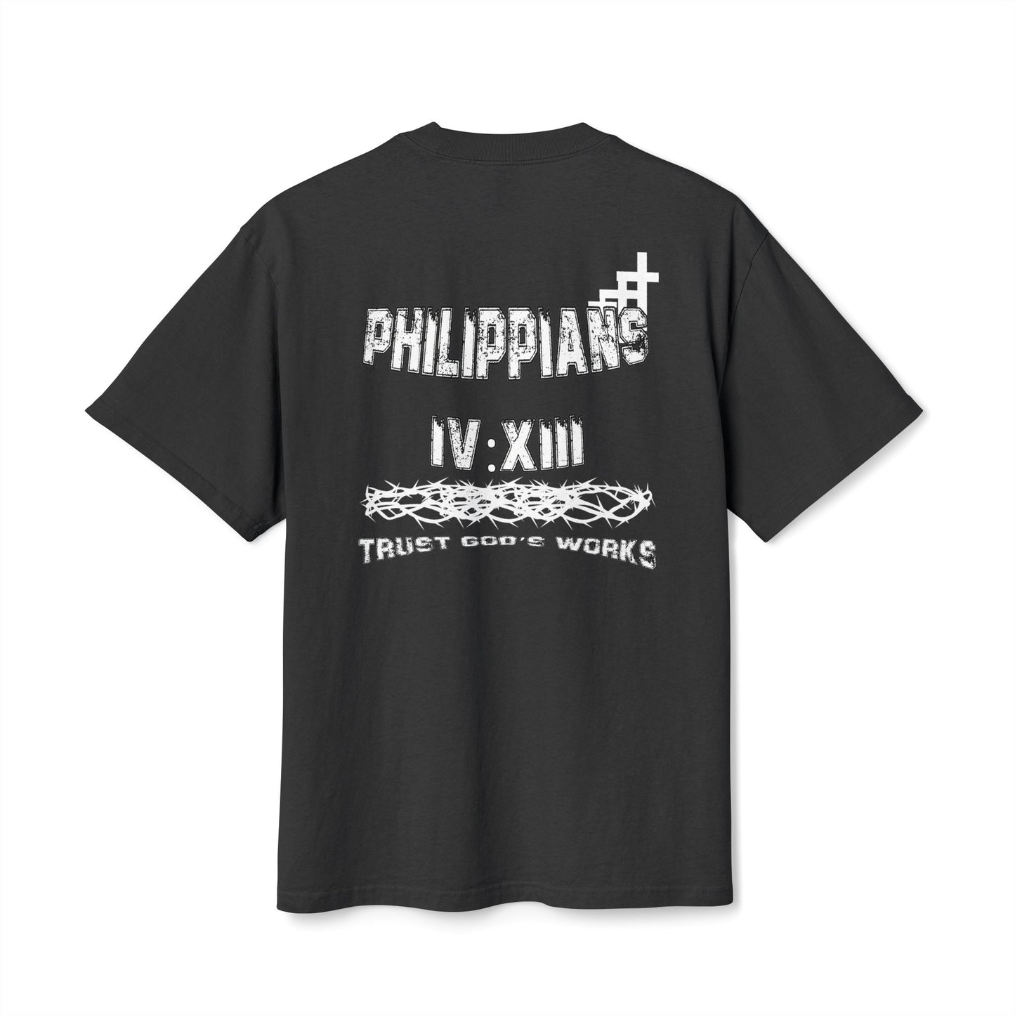 Anchored In Christ Oversized T-Shirt (Design)