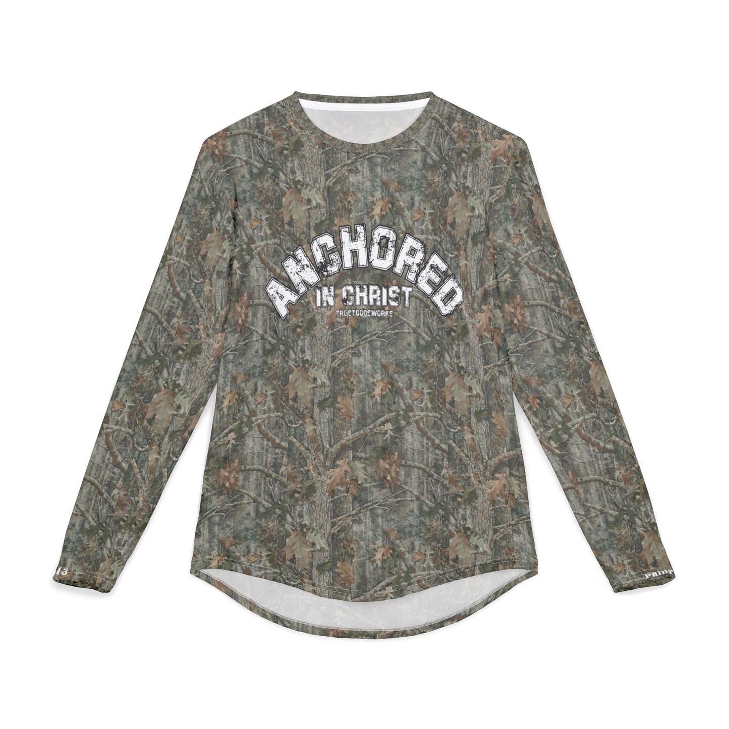 Anchored In Christ Camo Long Sleeve