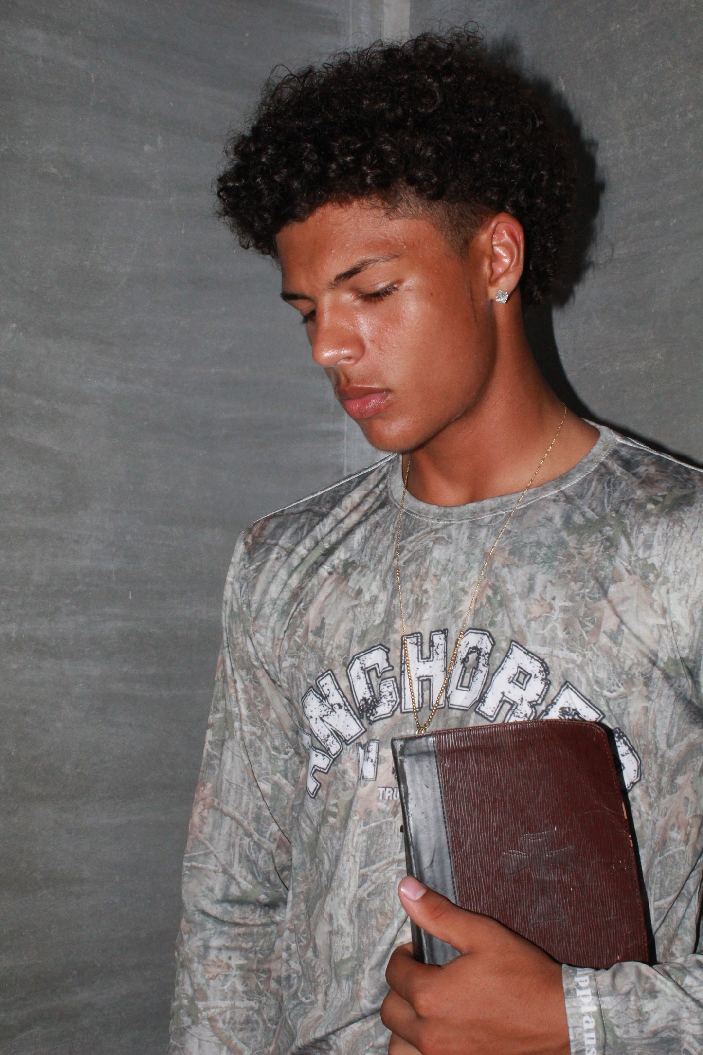 Anchored In Christ Camo Long Sleeve