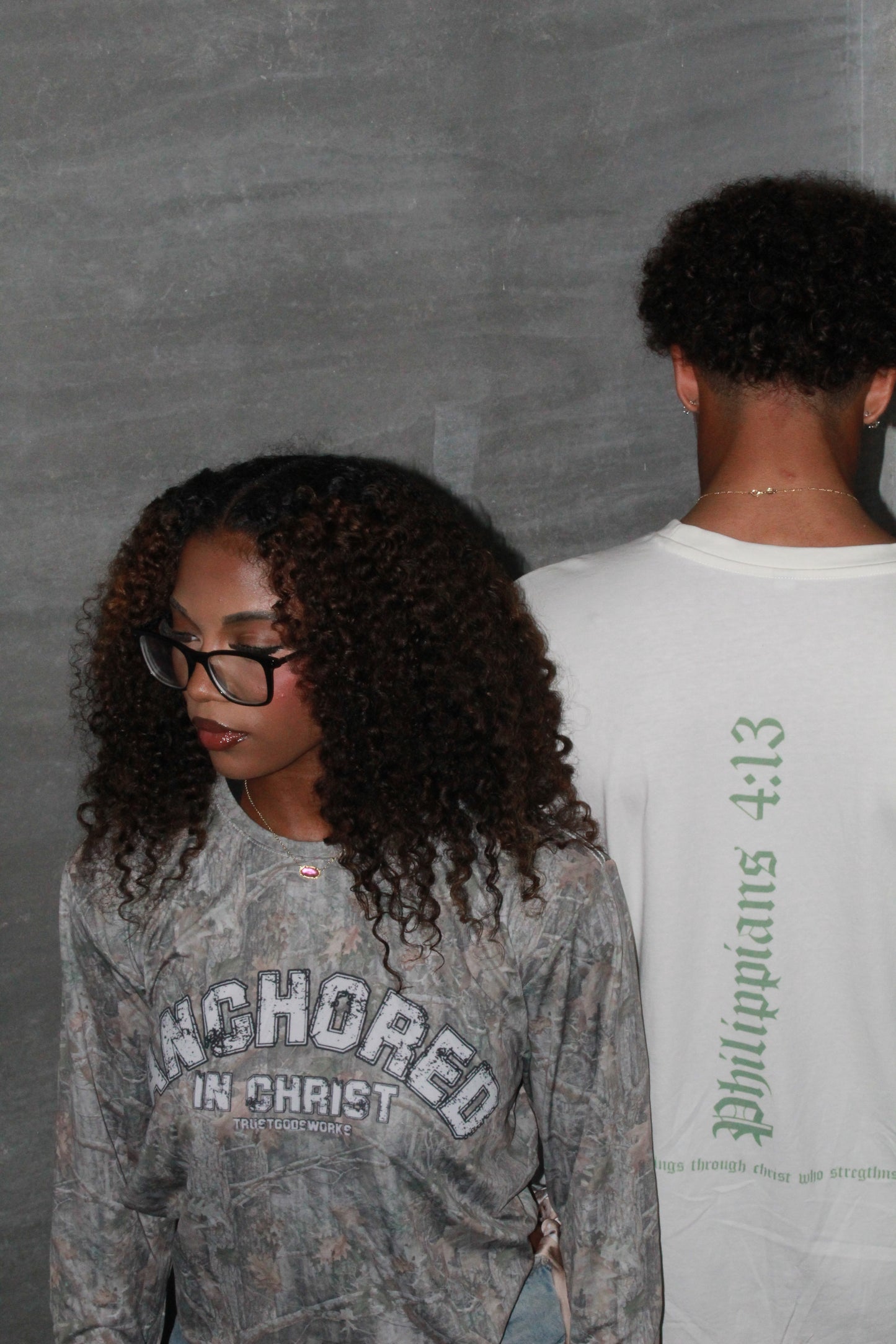 Anchored In Christ Camo Long Sleeve