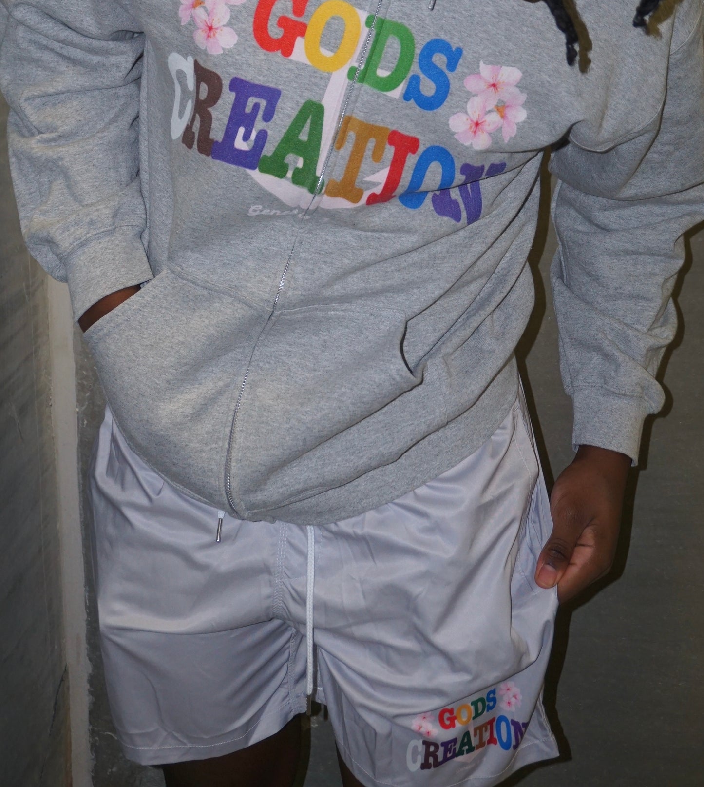 Grey God’s Creation Shorts