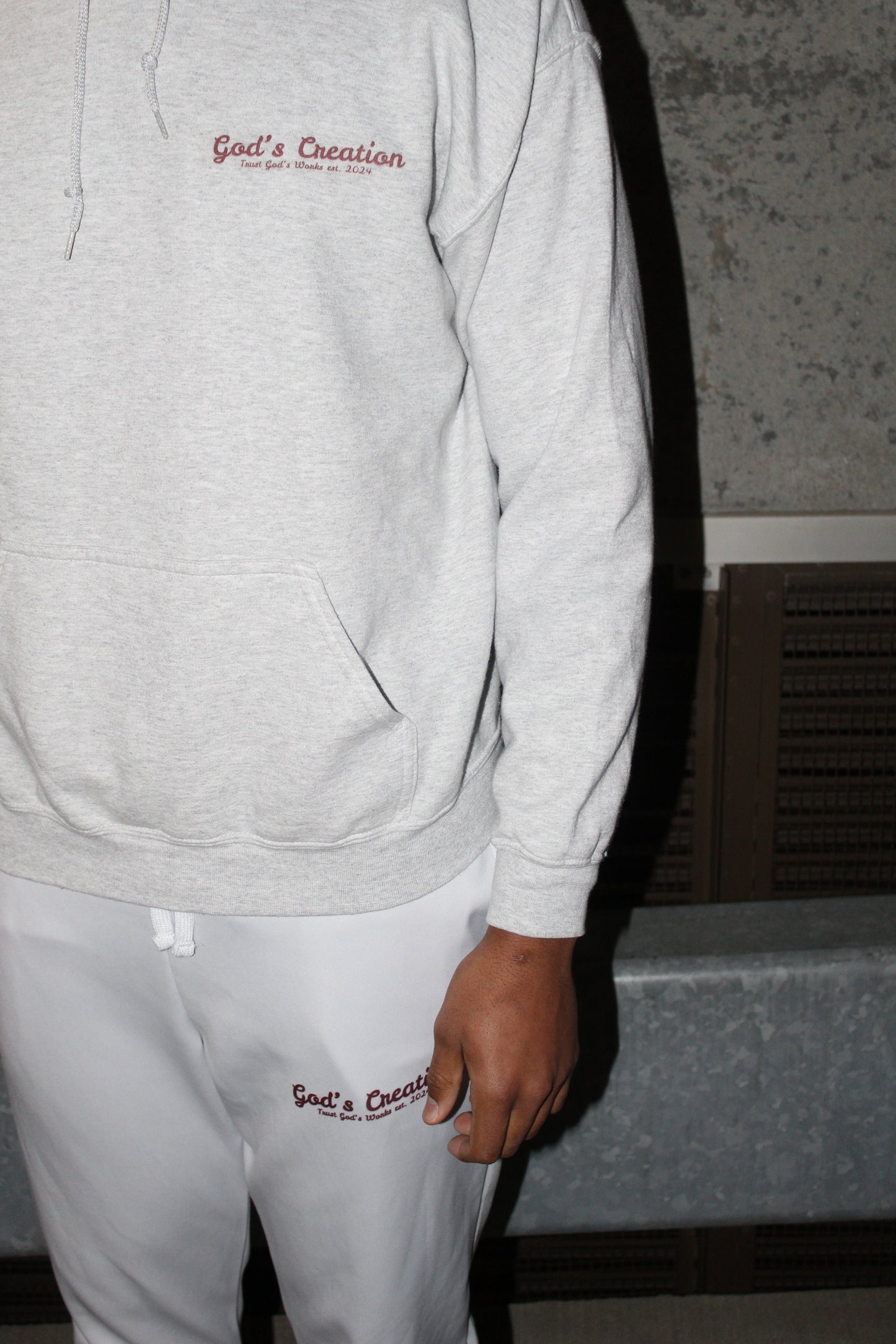 Red God’s Creation Pants