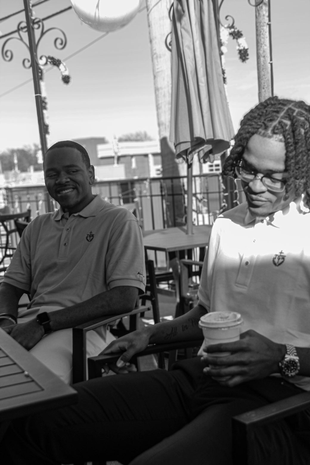 TGW Jesus Saves Polo (Embroidery-Black)