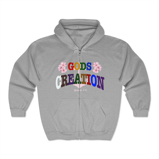 God’s Creation Heavy Blend Full Zip Hoodie