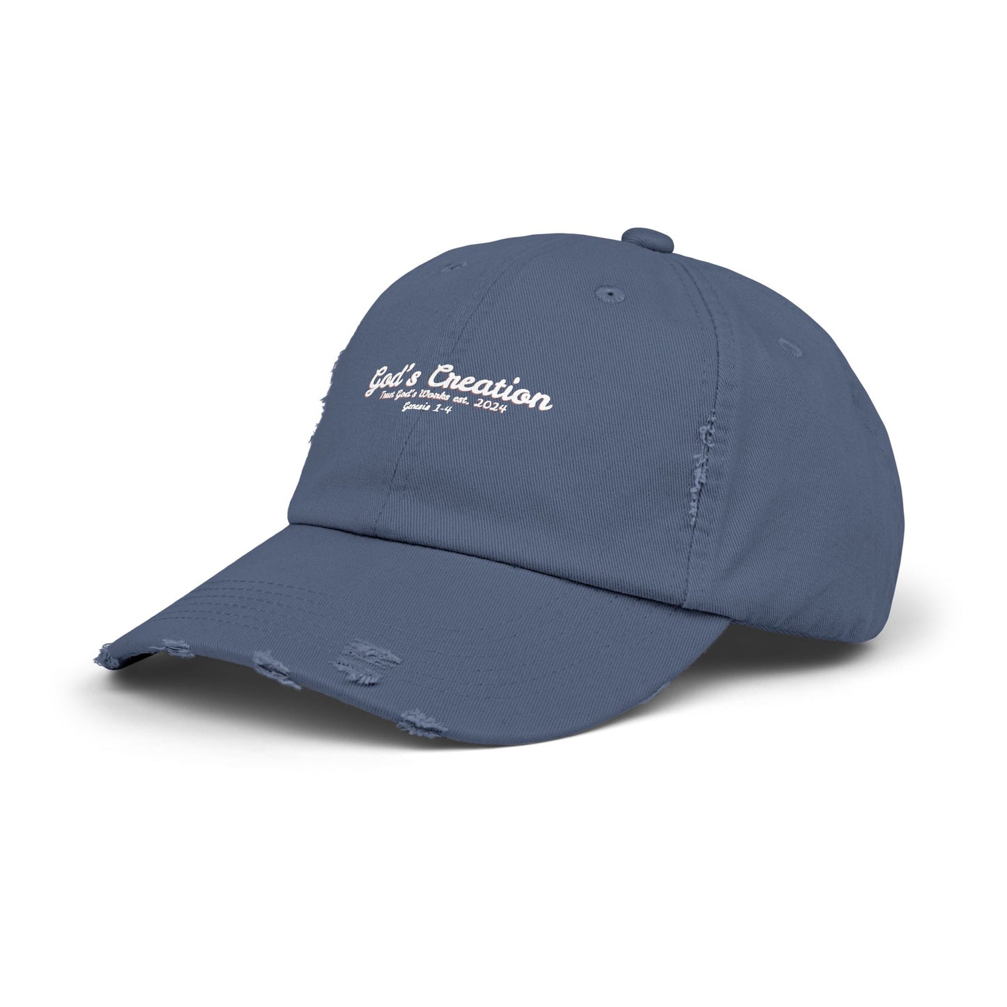 God’s Creation Distressed Hat