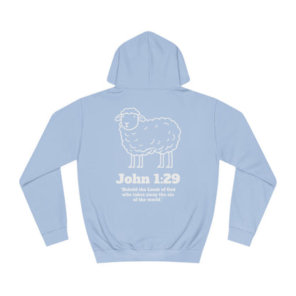 Lamb Of God Unisex College Hoodie / Lamb Design