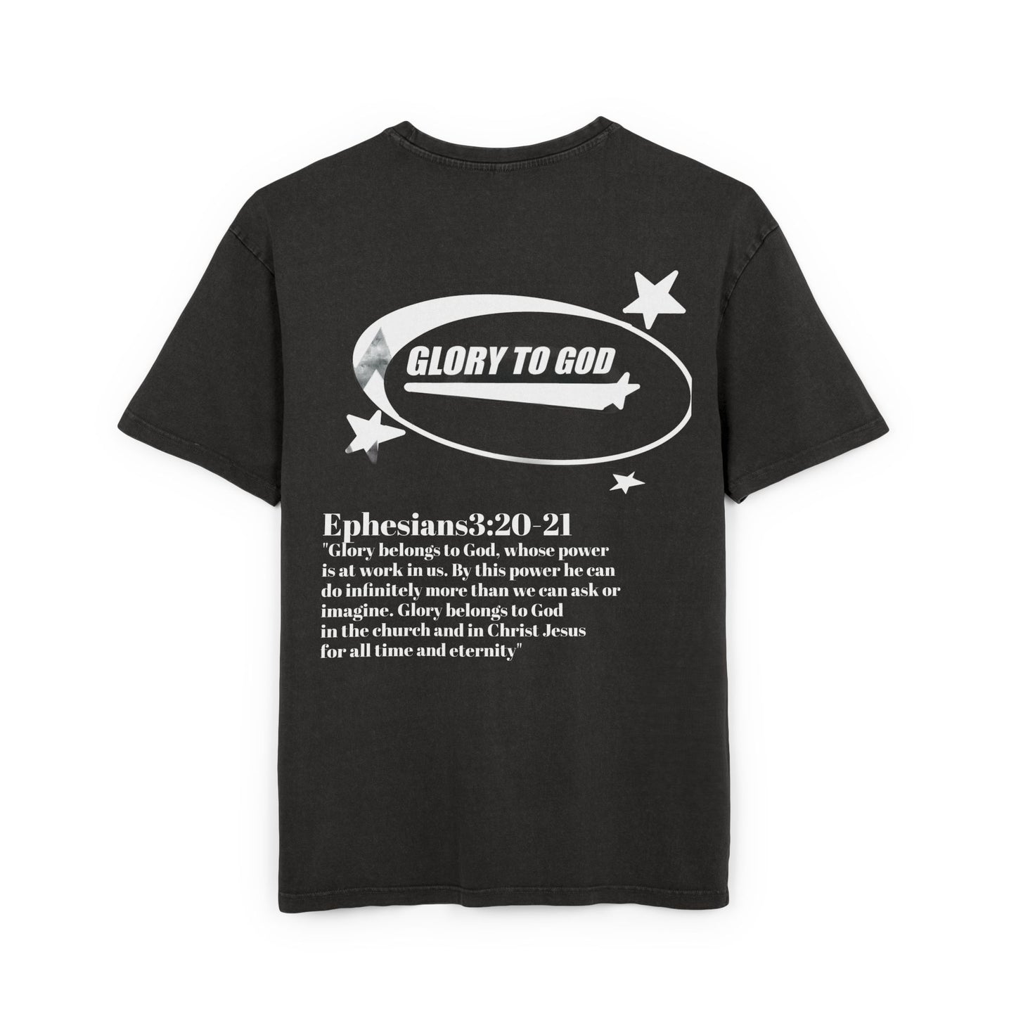 Glory To God Heavy Oversize T-shirt