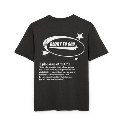 Glory To God Heavy Oversize T-shirt