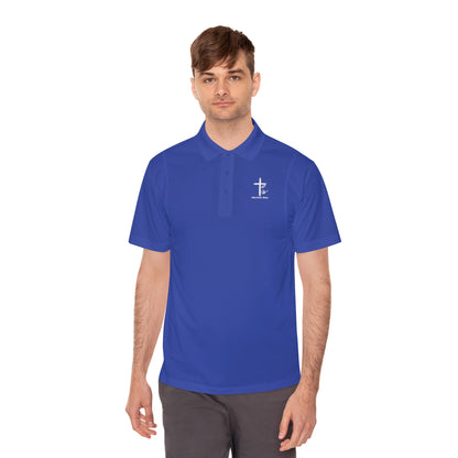 Carry Your Cross Men's Sport Polo Shirt