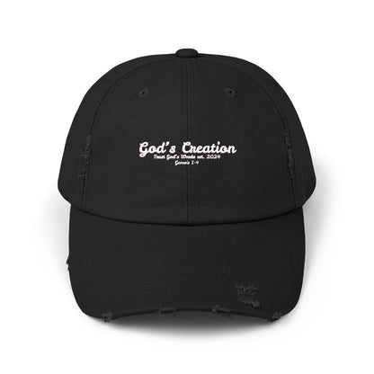 God’s Creation Distressed Hat