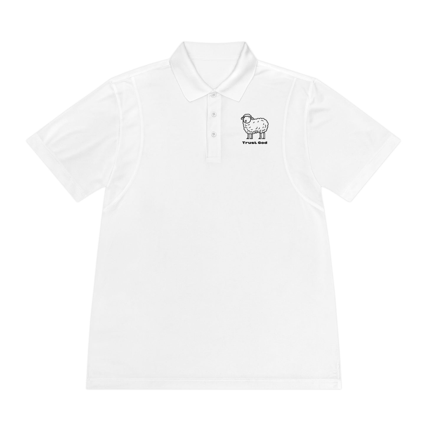 Unisex Trust God Sport Polo