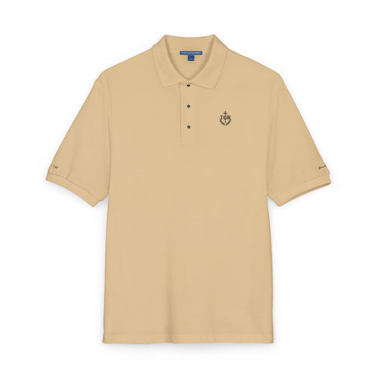 TGW Jesus Saves Polo (Embroidery-Black)