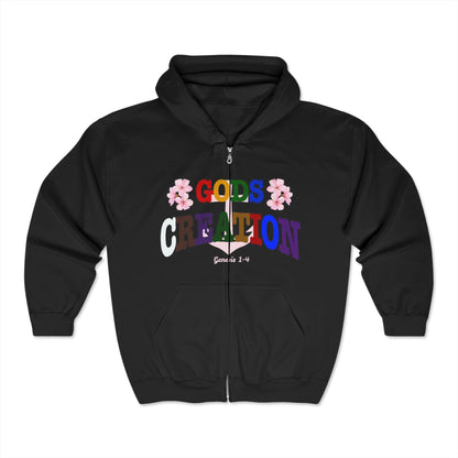 God’s Creation Heavy Blend Full Zip Hoodie