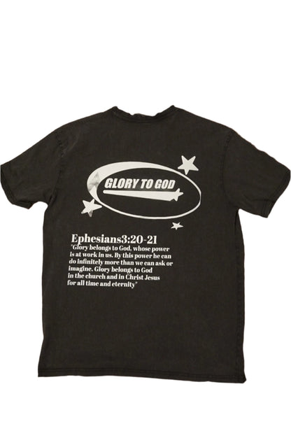 Glory To God Heavy Oversize T-shirt