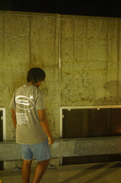 Glory To God Heavy Oversize T-shirt