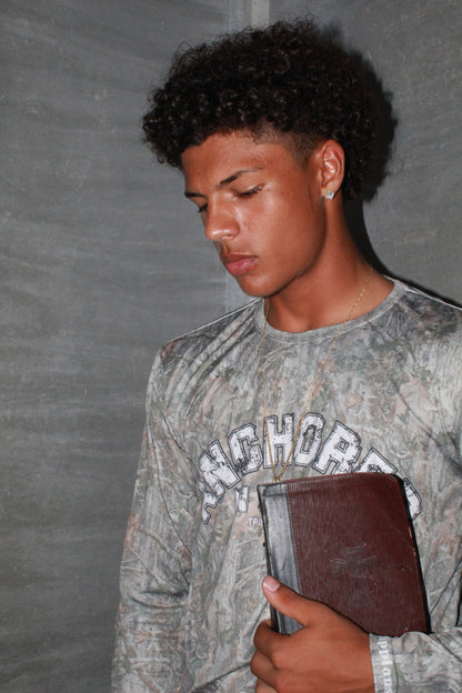 Anchored In Christ Camo Long Sleeve