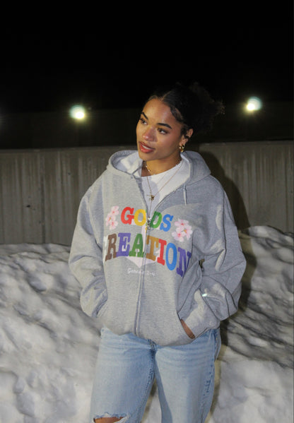 God’s Creation Heavy Blend Full Zip Hoodie